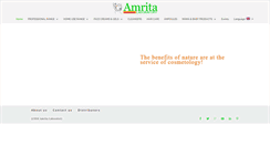 Desktop Screenshot of amritalab.com
